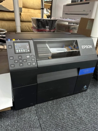 Epson ColorWorks CW-C6500A Color Inkjet Roll Label Printer with Auto Cutter