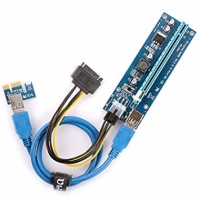 PCI-E 16x to 1x - Sata Powered Riser